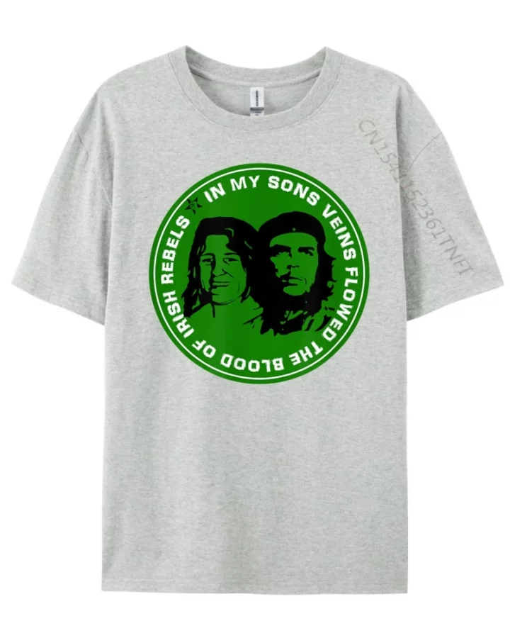 Bobby Sands & Che Guevara Irish Rebel Heroes Tribute T-Shirt Bobby Sands & Che Guevara Irish Rebel Heroes Tribute T-Shirt