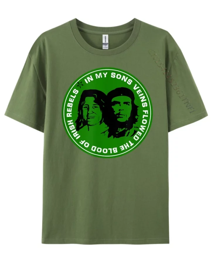 Bobby Sands & Che Guevara Irish Rebel Heroes Tribute T-Shirt Bobby Sands & Che Guevara Irish Rebel Heroes Tribute T-Shirt