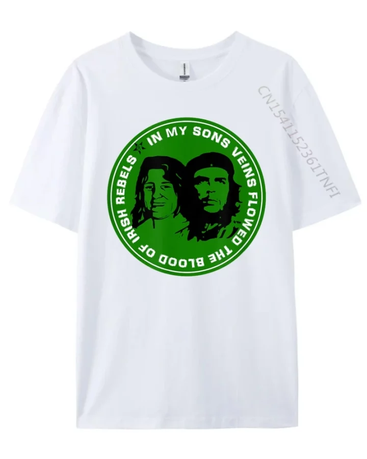 Bobby Sands & Che Guevara Irish Rebel Heroes Tribute T-Shirt Bobby Sands & Che Guevara Irish Rebel Heroes Tribute T-Shirt