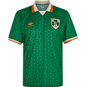 Ireland St. Patrick Umbro 17-3 Football Jersey Green