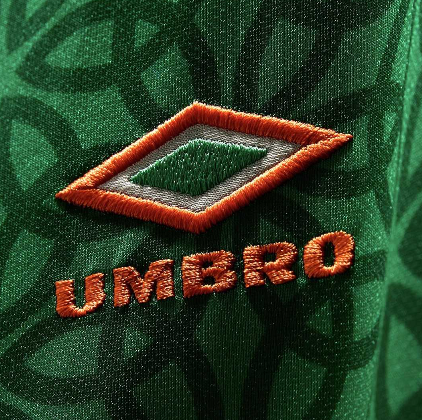 Ireland St. Patrick Umbro 17-3 Football Jersey Green Ireland St. Patrick Umbro 17-3 Football Jersey Green - Image 4