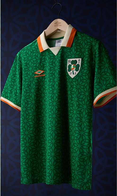 Ireland St. Patrick Umbro 17-3 Football Jersey Green Ireland St. Patrick Umbro 17-3 Football Jersey Green - Image 3