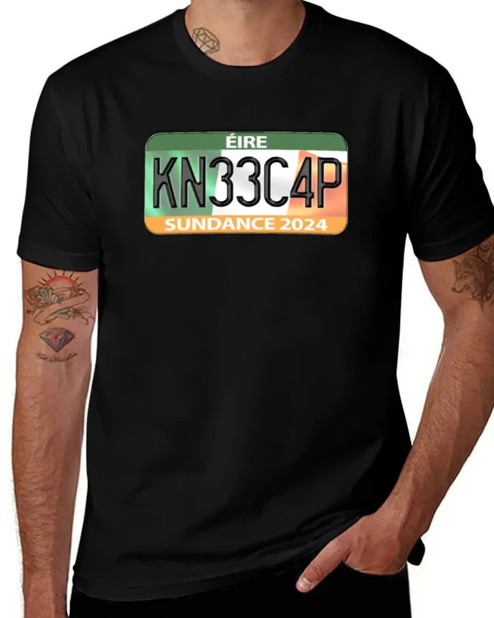 Kneecap T-Shirt – Éire Plate Design (Sundance 2024 Edition)