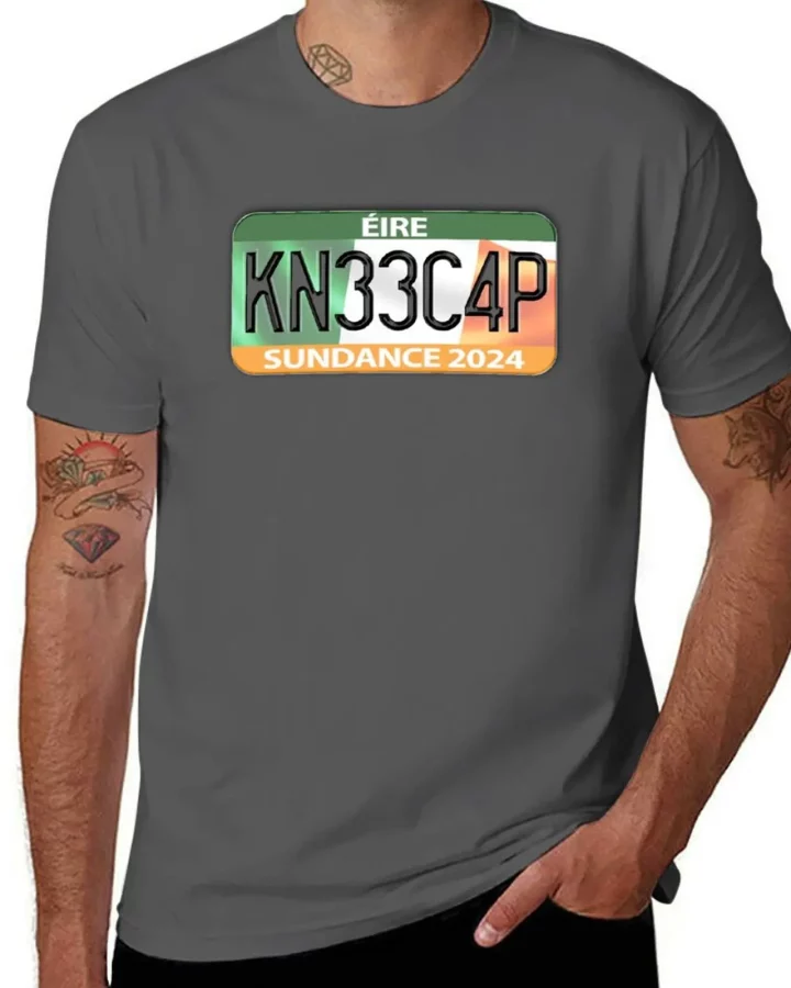 Kneecap T-Shirt – Éire Plate Design (Sundance 2024 Edition)