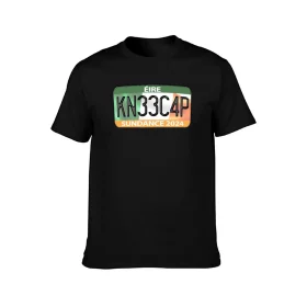 Kneecap T-Shirt – Éire Plate Design (Sundance 2024 Edition) Kneecap T-Shirt – Éire Plate Design (Sundance 2024 Edition)