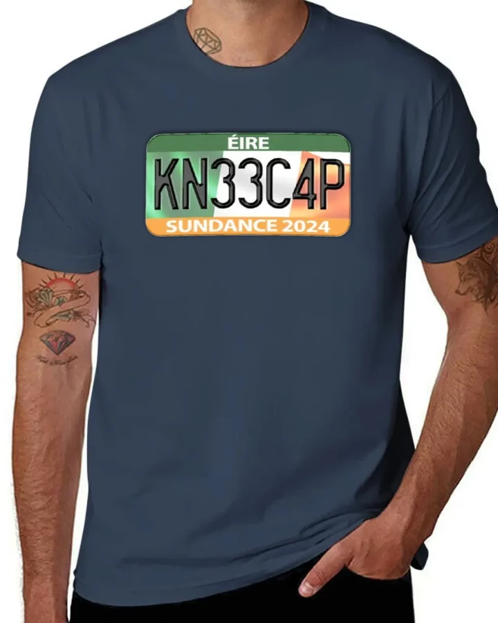 Kneecap T-Shirt – Éire Plate Design (Sundance 2024 Edition)