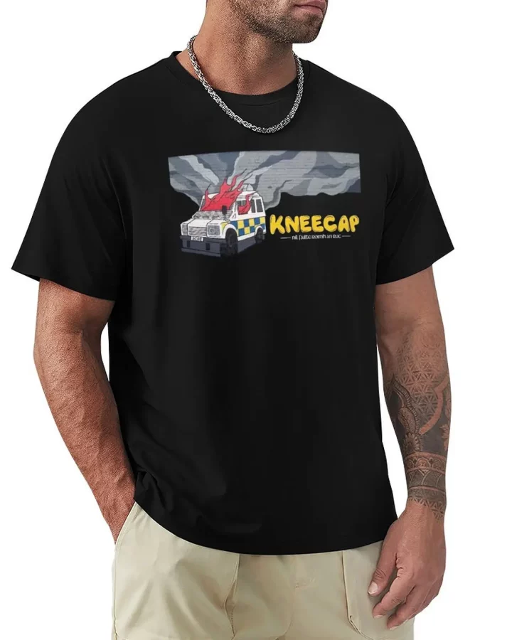 KNEECAP T-Shirt – Burning RUC Van Design