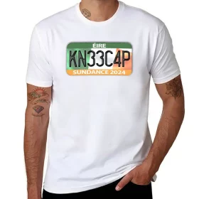 Kneecap T-Shirt – Éire Plate Design (Sundance 2024 Edition) Kneecap T-Shirt – Éire Plate Design (Sundance 2024 Edition)