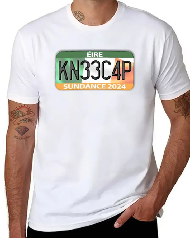 Kneecap T-Shirt – Éire Plate Design (Sundance 2024 Edition)