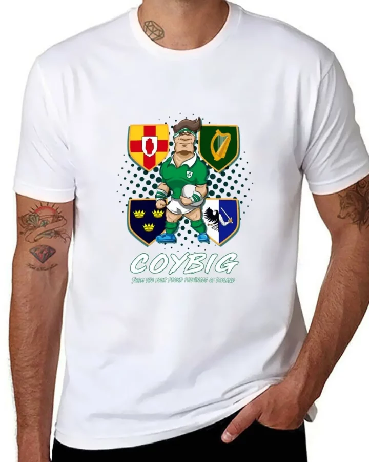 Irish Rugby , Irfu, Rugby Ireland, Leinster, Munster, Ulster Printed T-shirt