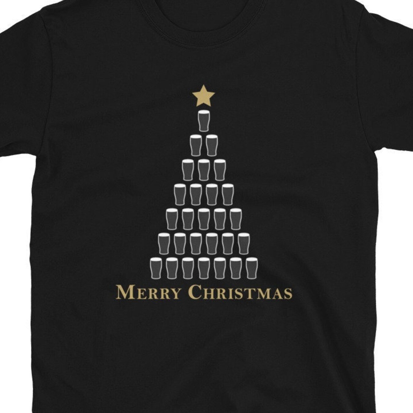 Merry Christmas Pint Tree T-Shirt – Irish Beer Lover Tee Merry Christmas Pint Tree T-Shirt – Irish Beer Lover Tee