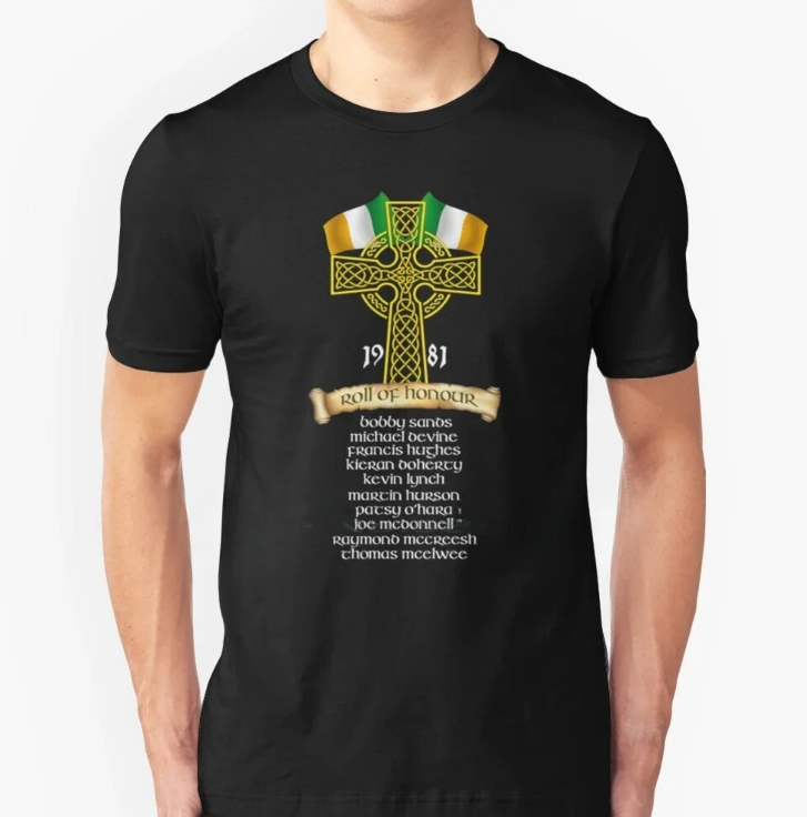 Celtic Cross Roll of Honour Irish Heritage T-shirt Celtic Cross Roll of Honour Irish Heritage T-shirt