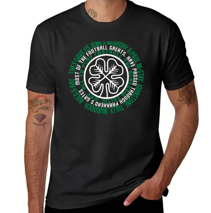 Celtic Football Legends Tribute T-shirt Celtic Football Legends Tribute T-shirt