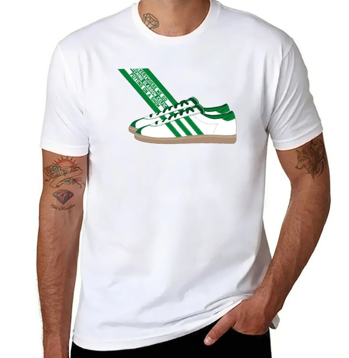 Celtic Trainer T-shirt – Retro Football Fan Design