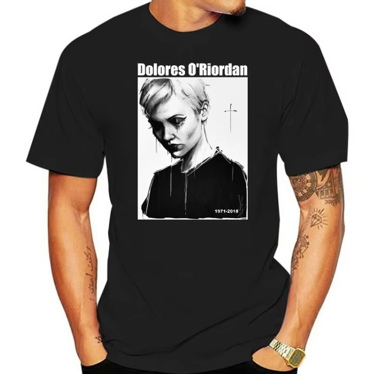 Dolores O’riordan Tribute T-shirt – Celebrate the Voice of Irish Rock