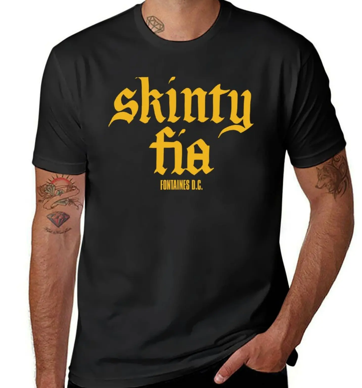Fontaines D.C. Skinty Fia Irish Band Tee