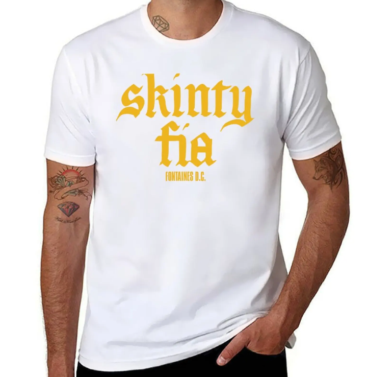 Fontaines D.C. Skinty Fia Irish Band Tee