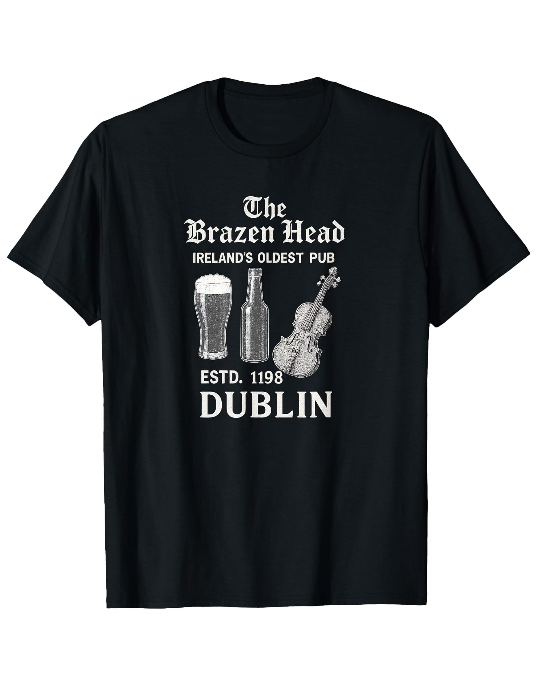 He Brazen Head Dublin T-shirt He Brazen Head Dublin T-shirt