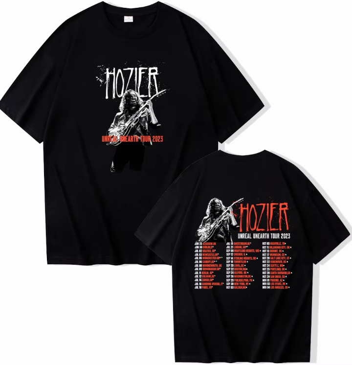Hozier Unreal Unearth Tour T-shirt – Celebrate Irish Music Icon's