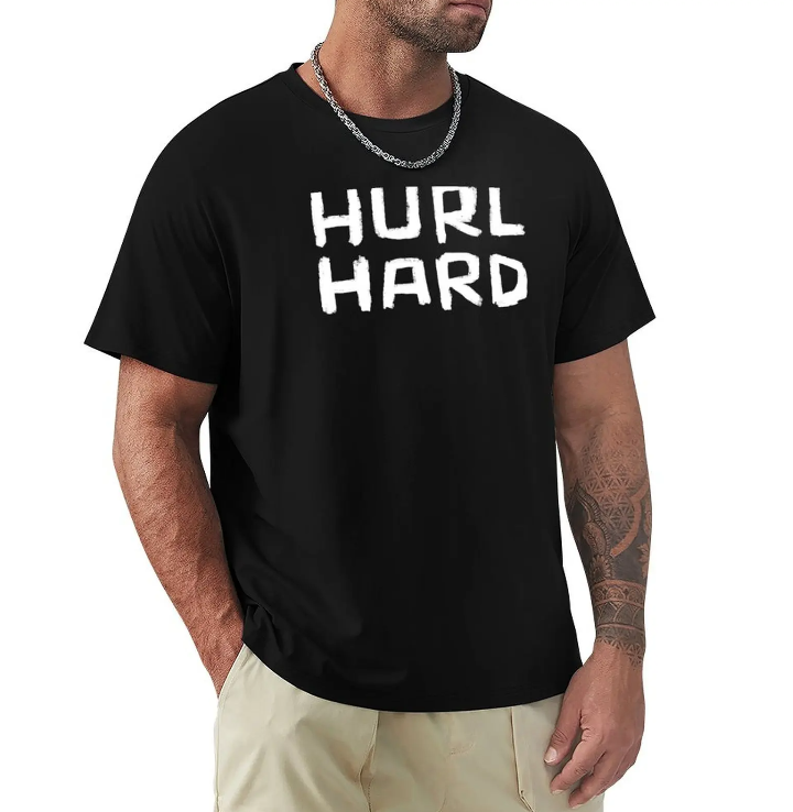 Hurl Hard T-shirt – Celebrate the Spirit of Irish Hurling