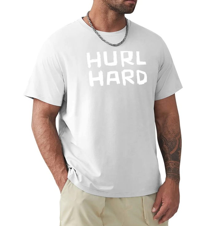 Hurl Hard T-shirt – Celebrate the Spirit of Irish Hurling
