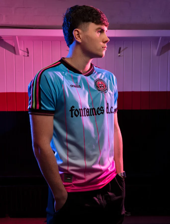 Bohemians Fontaines D.C. Third Jersey 2025 Bohemians Fontaines DC
