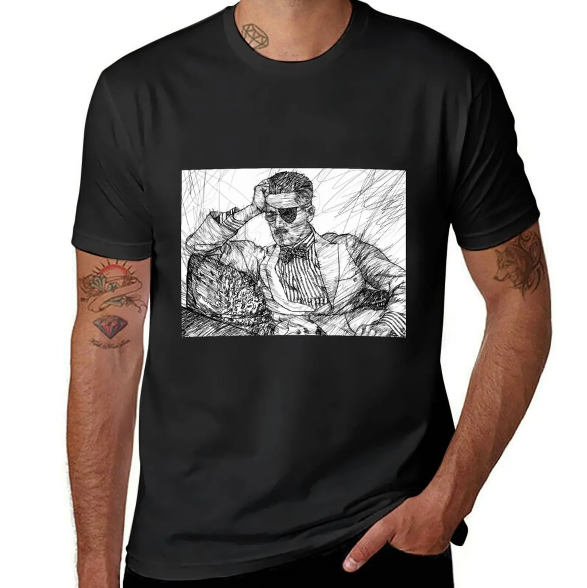 James Joyce Abstract Art T-shirt – Celebrate Irish Literary Legacy James Joyce Abstract Art T-shirt – Celebrate Irish Literary Legacy