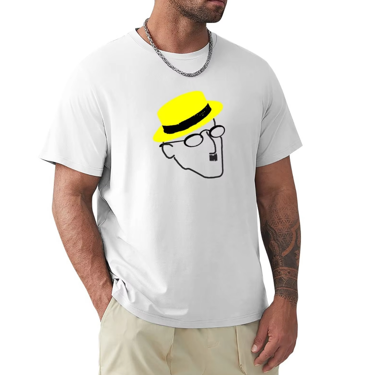 James Joyce Minimalist T-shirt