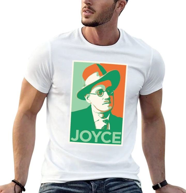 James Joyce Pop Art T-shirt