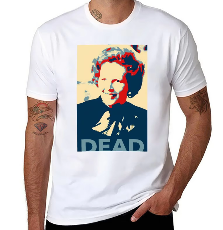 Margaret Thatcher Satirical Irish T-shirt