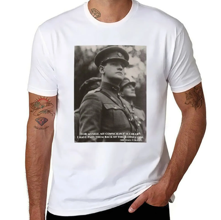 Michael Collins Tribute Revolutionary Leader T-shirt Michael Collins Tribute Revolutionary Leader T-shirt