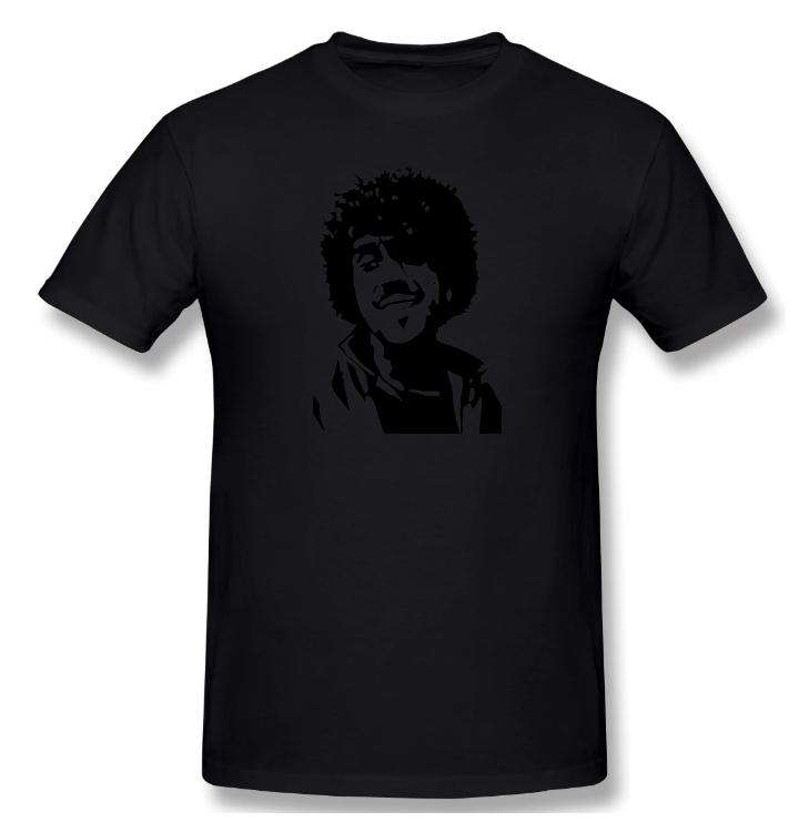Phil Lynott Tribute T-shirt – Iconic Irish Rock Legend Merchandise
