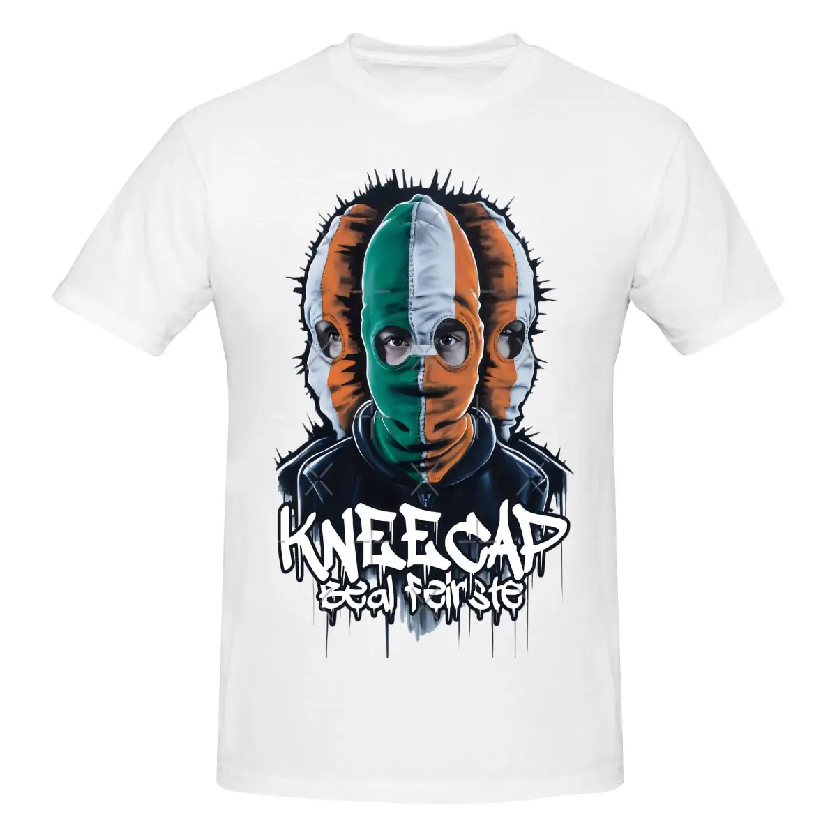 KneeCap Belfast Irish Graphic Tee KneeCap Belfast Irish Graphic Tee - Image 2