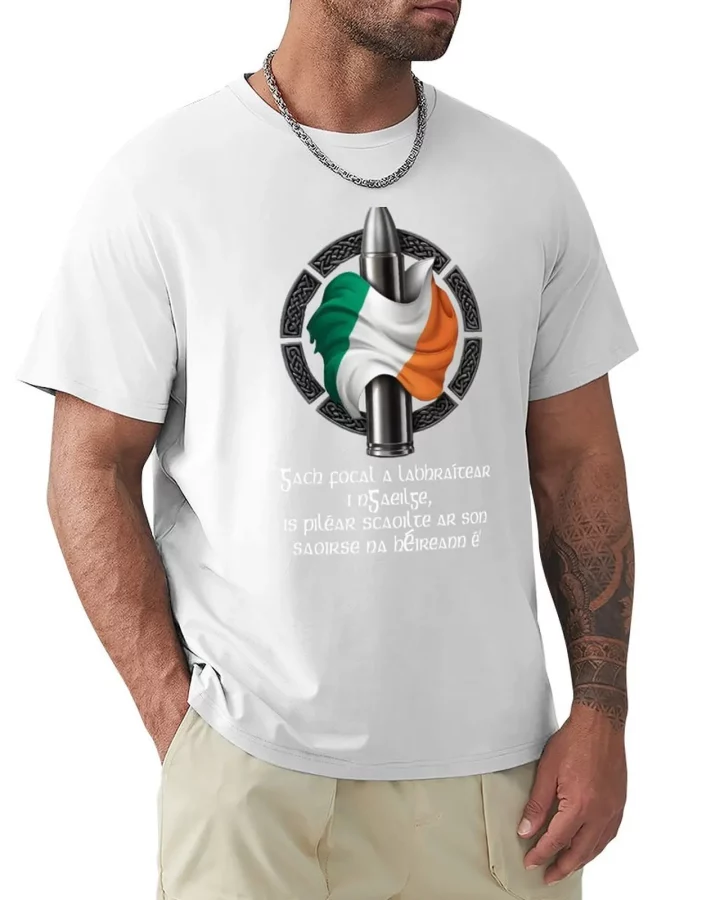 Alternative view of Ireland Flag Inspirational Quote T-shirt