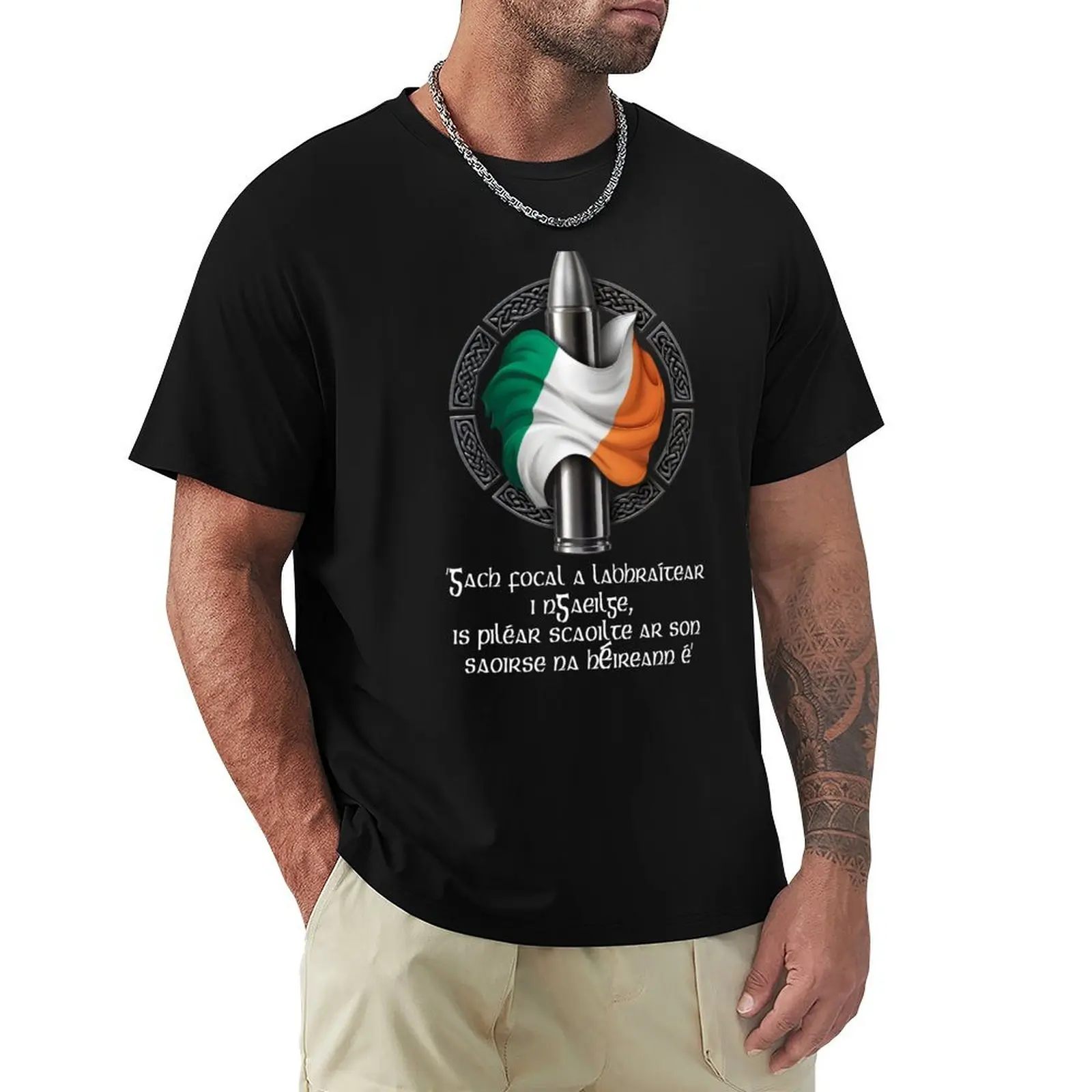 Ireland Flag Inspirational Quote T-shirt Ireland Flag Inspirational Quote T-shirt