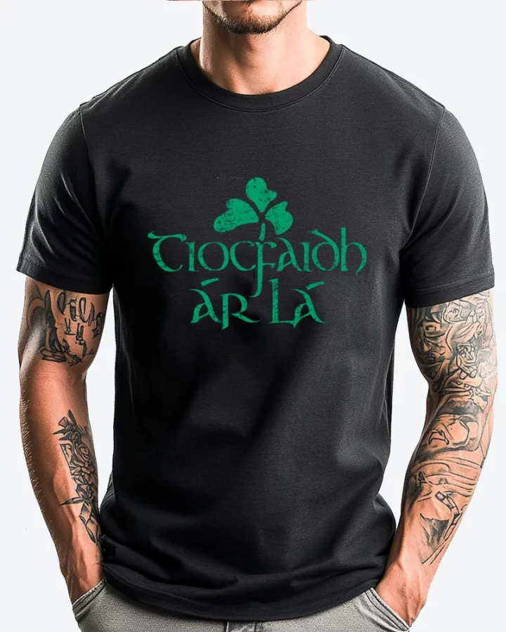 Tiocfaidh Ar La Vintage Irish Graphic Tee