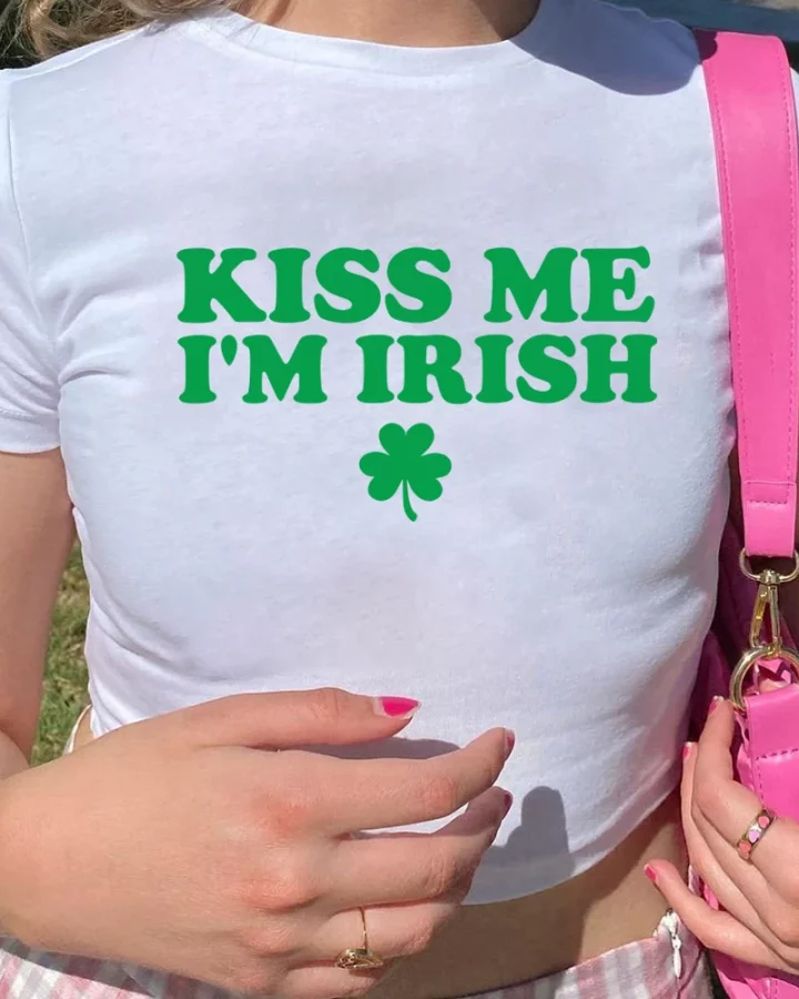 St. Patrick's Day Kiss Me Irish Tee