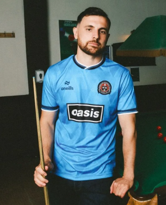 Bohemian FC x Oasis 2025 Cup Jersey