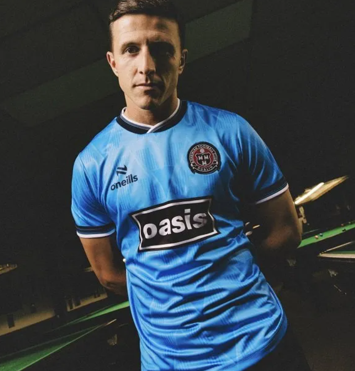 Bohemian FC x Oasis 2025 Cup Jersey Bohemian FC x Oasis 2025 Cup Jersey