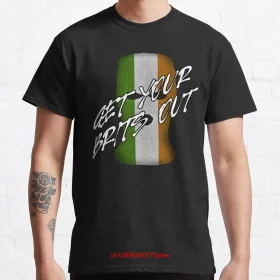 Ireland Flag Graphic Tee for St. Patrick’s Day