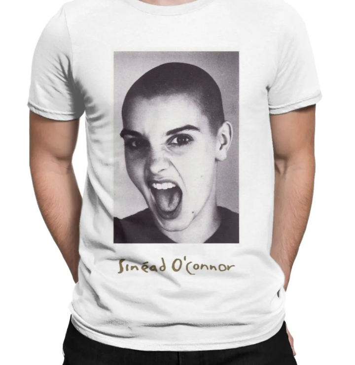 Irish Sinead O'connor Tribute T-shirt
