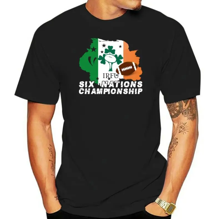 Six Nations Championship Ireland Rugby Tee