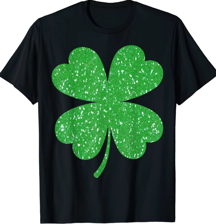 Sparkling Shamrock T-shirt – St. Patrick’s Day Irish Pride Apparel