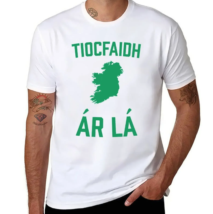 TIOCFAIDH ÁR LÁ Ireland Map Tee TIOCFAIDH ÁR LÁ Ireland Map Tee