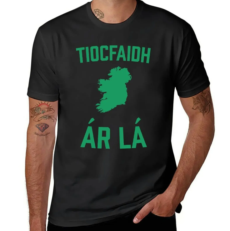 TIOCFAIDH ÁR LÁ Ireland Map Tee TIOCFAIDH ÁR LÁ Ireland Map Tee