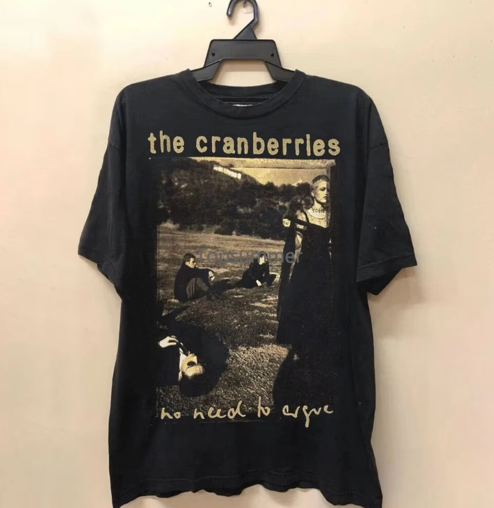 The Cranberries 'no Need to Argue' T-shirt – Iconic Irish Band Merchandise