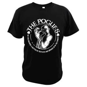 The Pogues Graphic T-shirt – Embrace Irish Folk Punk Rebellion
