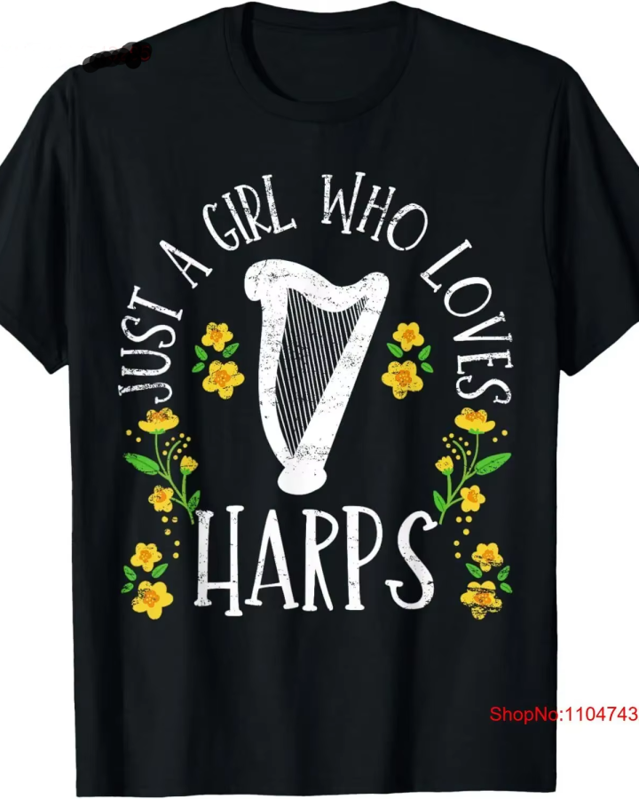 Just a Girl Who Loves Harps Tee