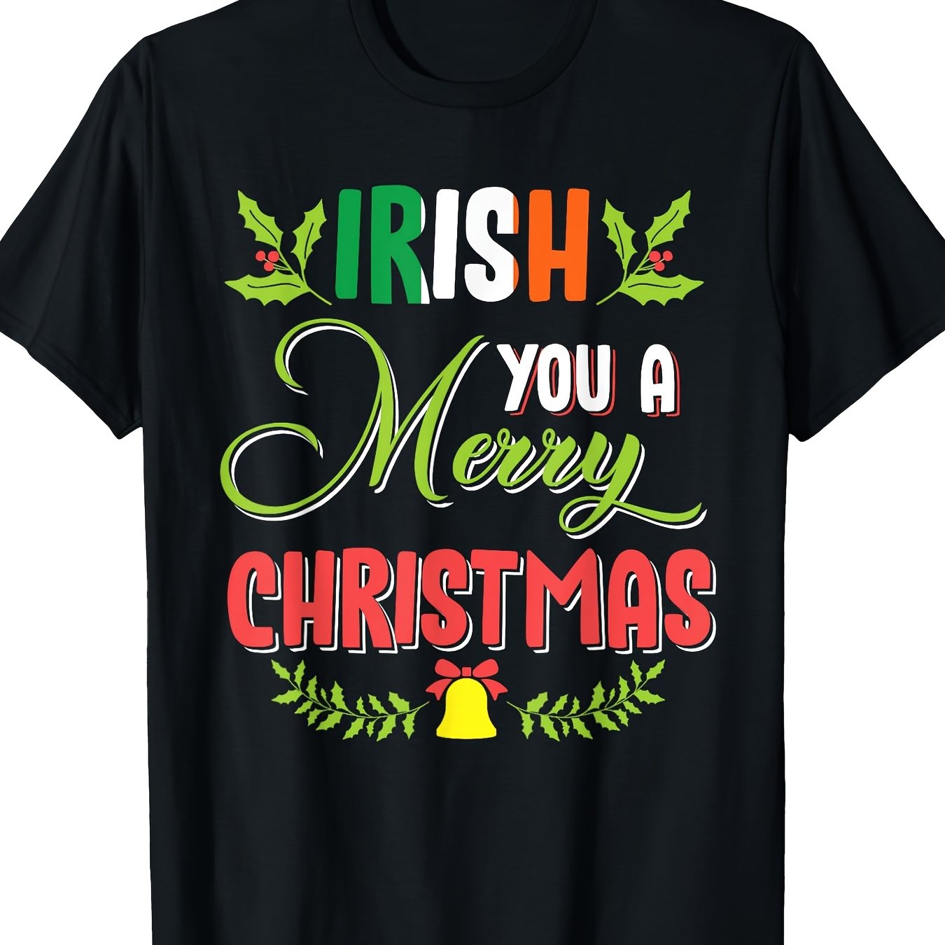 Festive Irish Christmas T-Shirt – Irish You a Merry Tee Festive Irish Christmas T-Shirt – Irish You a Merry Tee