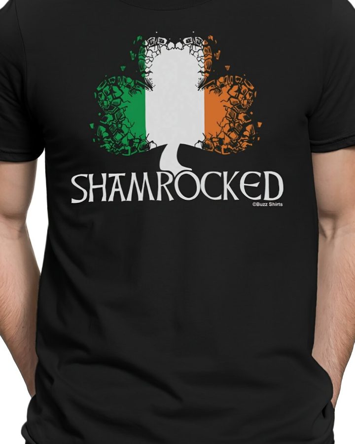 Shamrocked Irish Flag T-Shirt